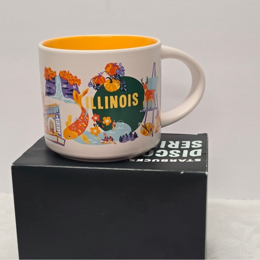 2024 Starbucks Discovery Series Illinois 14 fl oz Mug NWT